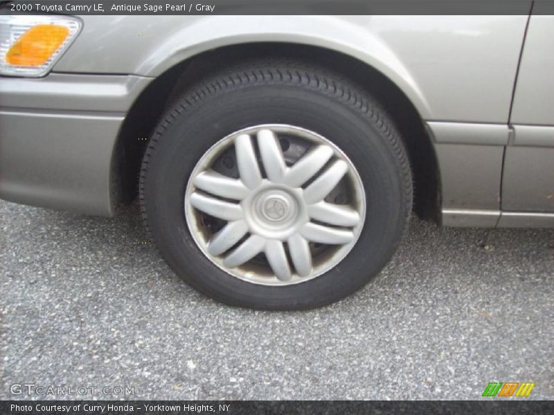 Antique Sage Pearl / Gray 2000 Toyota Camry LE