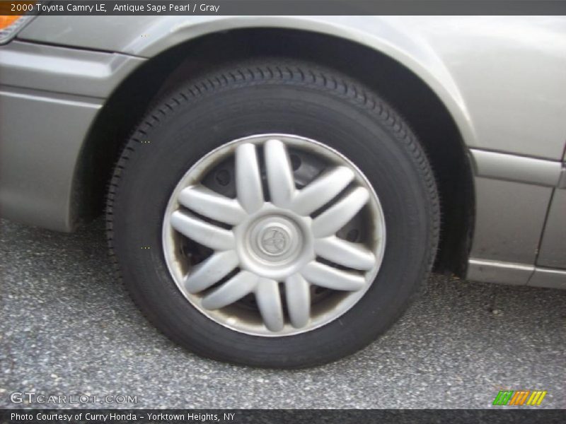 Antique Sage Pearl / Gray 2000 Toyota Camry LE