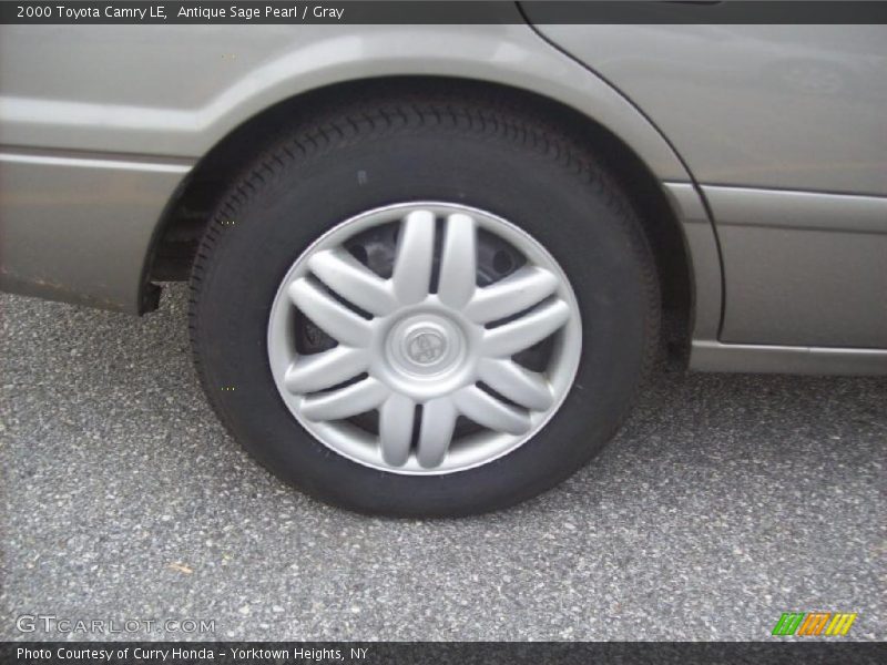 Antique Sage Pearl / Gray 2000 Toyota Camry LE