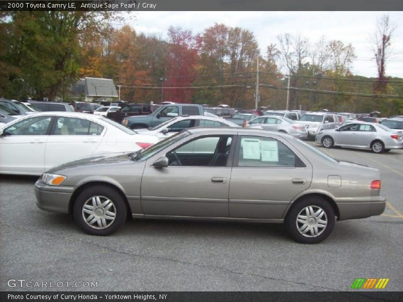 Antique Sage Pearl / Gray 2000 Toyota Camry LE