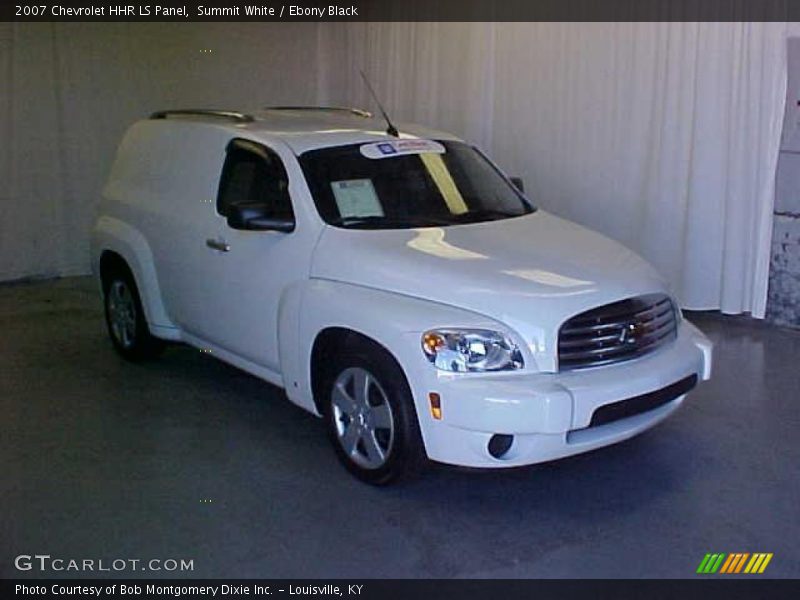 Summit White / Ebony Black 2007 Chevrolet HHR LS Panel