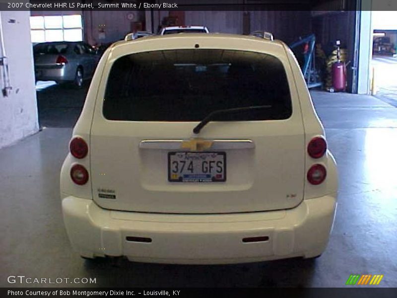 Summit White / Ebony Black 2007 Chevrolet HHR LS Panel
