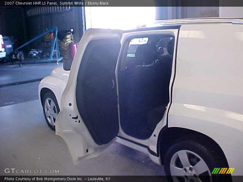 Summit White / Ebony Black 2007 Chevrolet HHR LS Panel