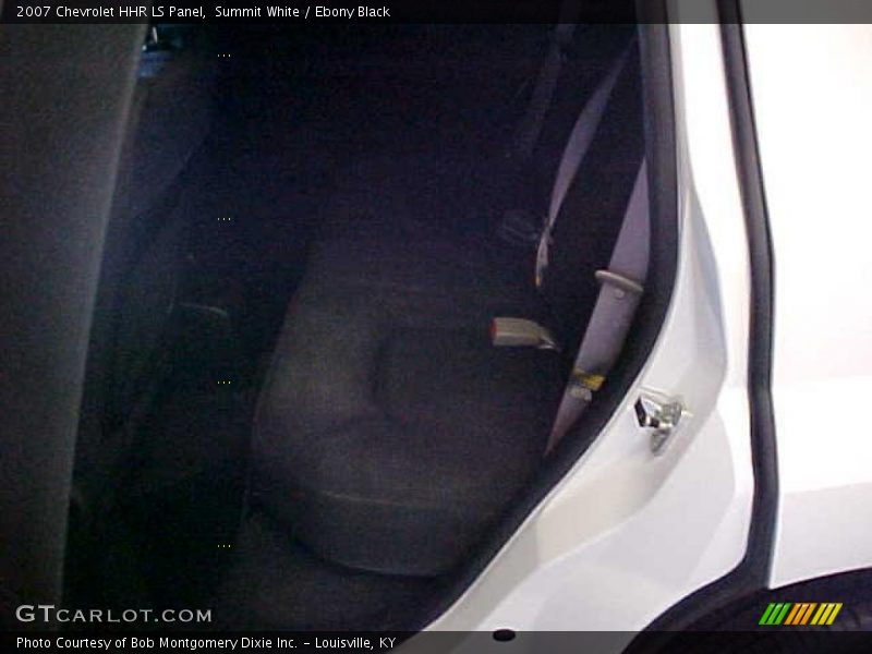 Summit White / Ebony Black 2007 Chevrolet HHR LS Panel