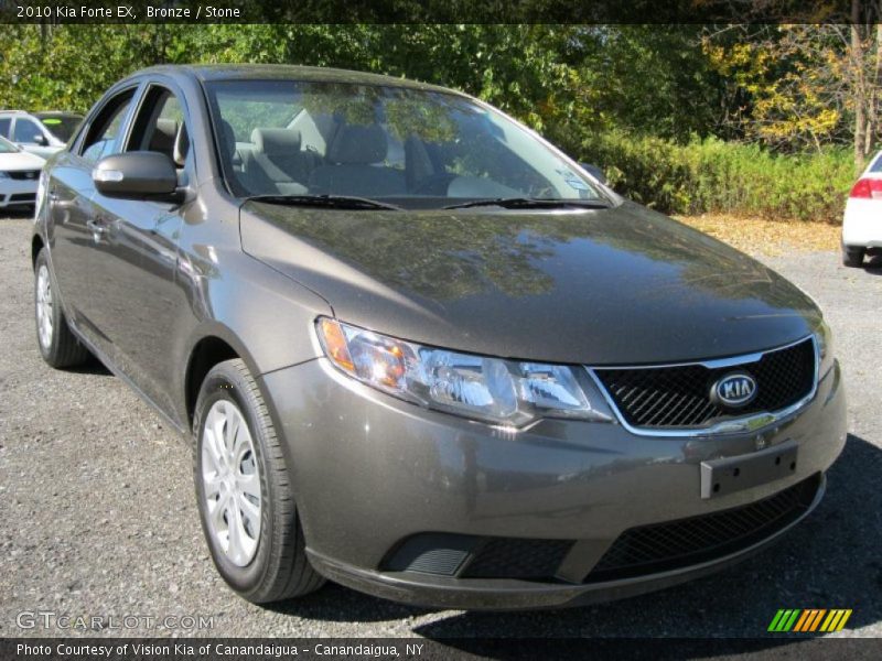 Bronze / Stone 2010 Kia Forte EX