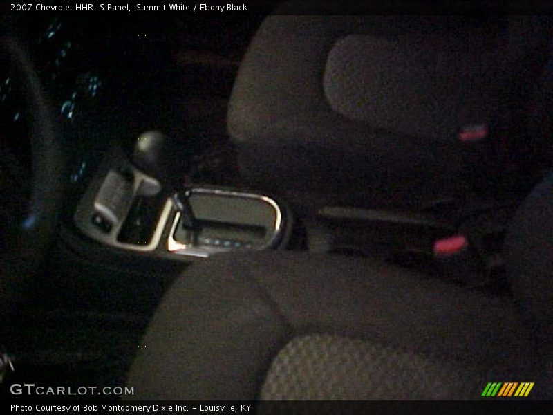 Summit White / Ebony Black 2007 Chevrolet HHR LS Panel