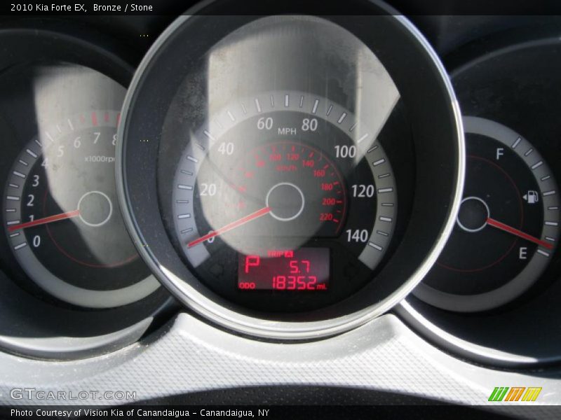 Bronze / Stone 2010 Kia Forte EX