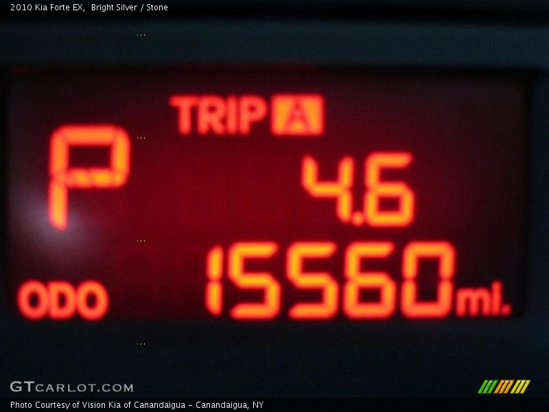 Bright Silver / Stone 2010 Kia Forte EX