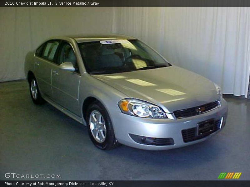 Silver Ice Metallic / Gray 2010 Chevrolet Impala LT