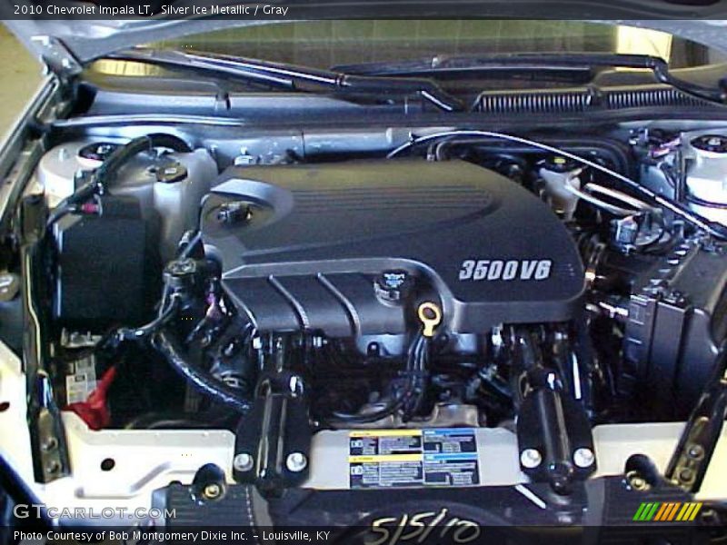 Silver Ice Metallic / Gray 2010 Chevrolet Impala LT