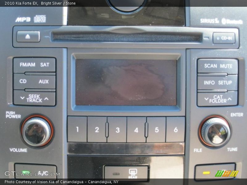 Bright Silver / Stone 2010 Kia Forte EX