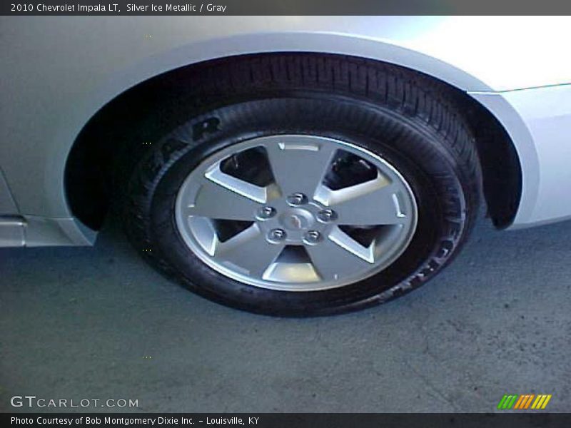 Silver Ice Metallic / Gray 2010 Chevrolet Impala LT