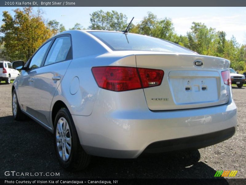 Bright Silver / Stone 2010 Kia Forte EX