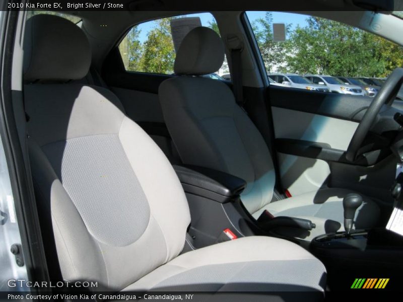 Bright Silver / Stone 2010 Kia Forte EX