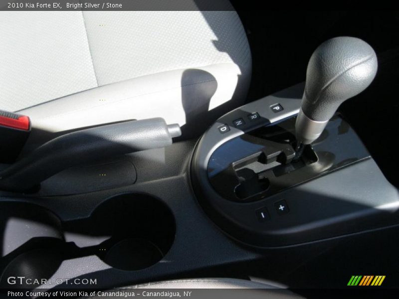 Bright Silver / Stone 2010 Kia Forte EX