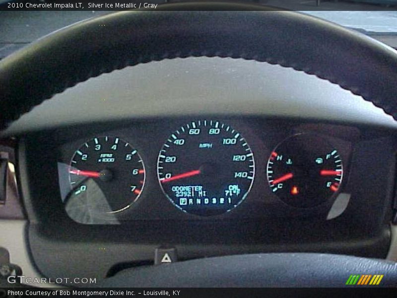 Silver Ice Metallic / Gray 2010 Chevrolet Impala LT