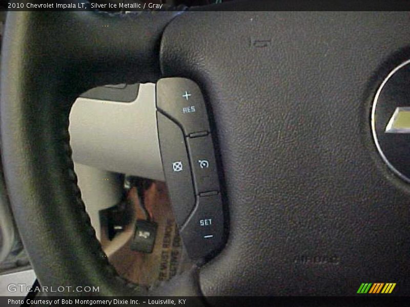 Silver Ice Metallic / Gray 2010 Chevrolet Impala LT