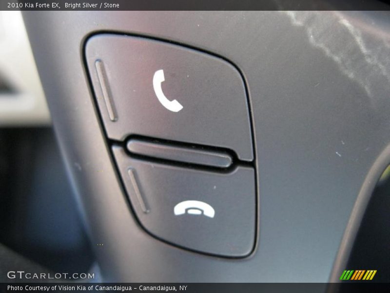 Bright Silver / Stone 2010 Kia Forte EX
