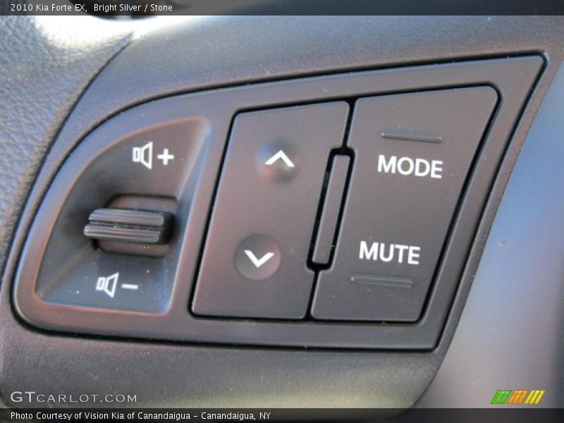 Bright Silver / Stone 2010 Kia Forte EX
