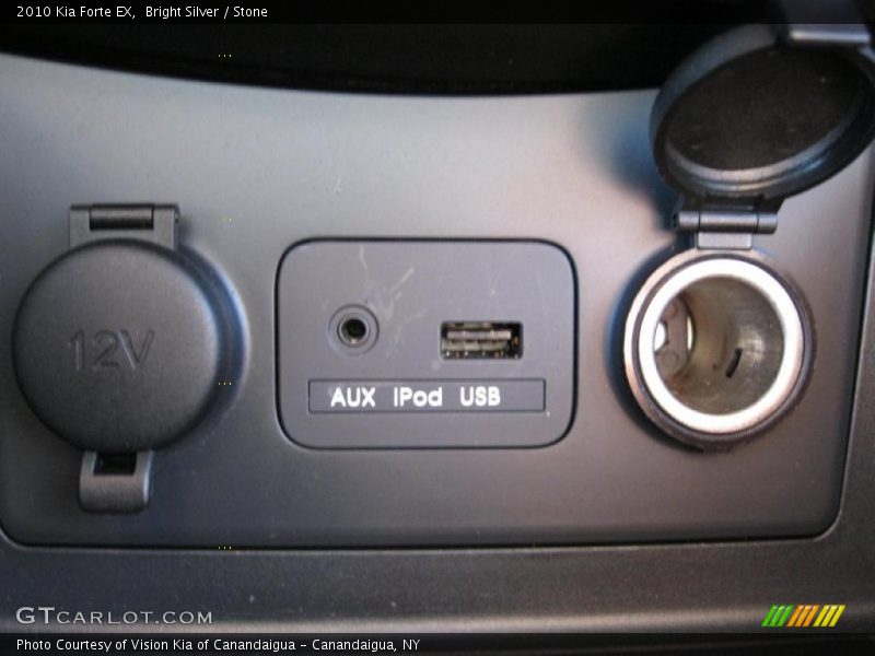 Bright Silver / Stone 2010 Kia Forte EX