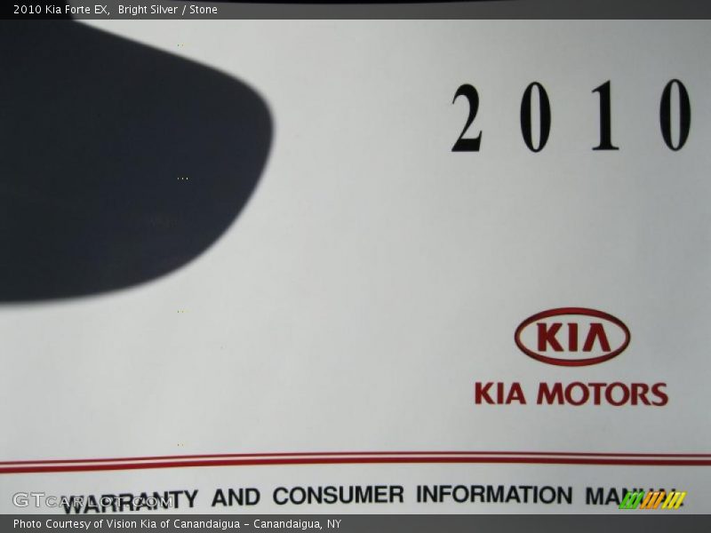 Bright Silver / Stone 2010 Kia Forte EX