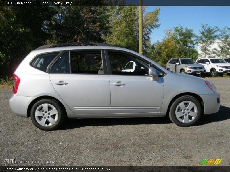 Bright Silver / Gray 2010 Kia Rondo LX