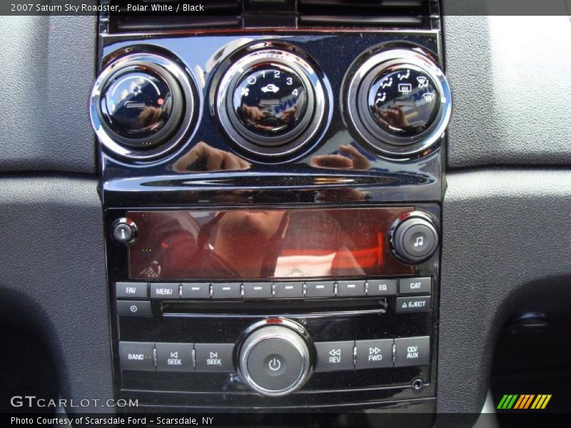 Controls of 2007 Sky Roadster