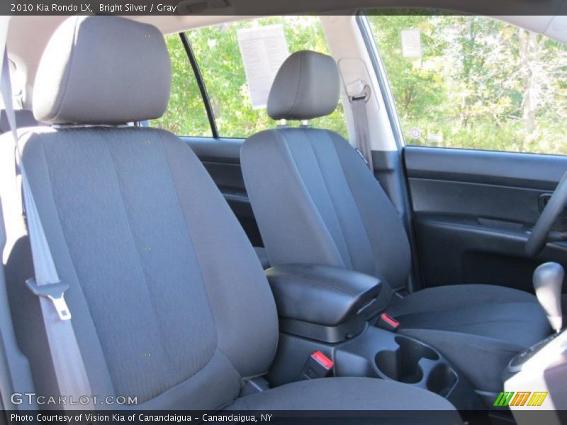 Bright Silver / Gray 2010 Kia Rondo LX