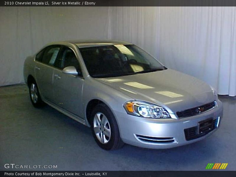 Silver Ice Metallic / Ebony 2010 Chevrolet Impala LS