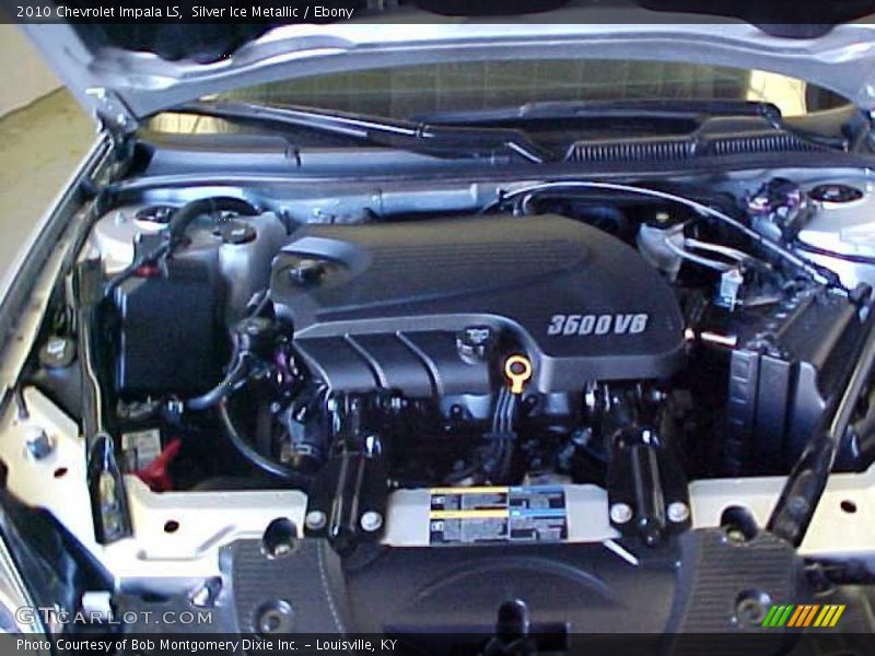 Silver Ice Metallic / Ebony 2010 Chevrolet Impala LS