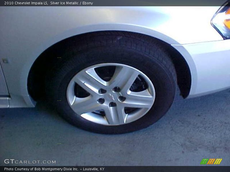 Silver Ice Metallic / Ebony 2010 Chevrolet Impala LS