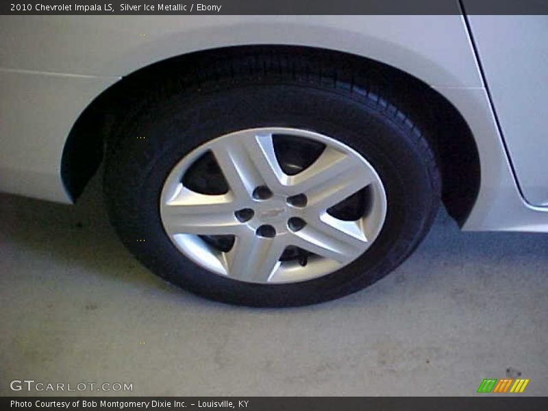 Silver Ice Metallic / Ebony 2010 Chevrolet Impala LS
