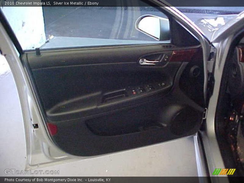 Silver Ice Metallic / Ebony 2010 Chevrolet Impala LS