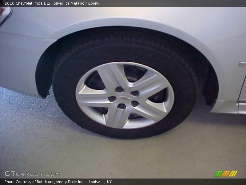 Silver Ice Metallic / Ebony 2010 Chevrolet Impala LS