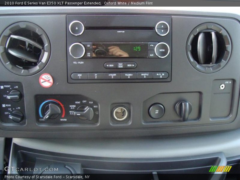 Controls of 2010 E Series Van E350 XLT Passenger Extended