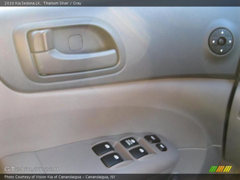Titanium Silver / Gray 2010 Kia Sedona LX