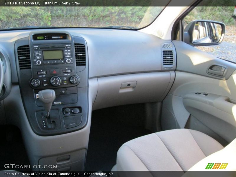 Titanium Silver / Gray 2010 Kia Sedona LX