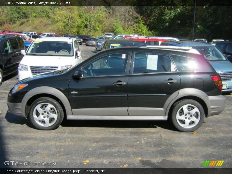 Abyss Black / Slate 2007 Pontiac Vibe