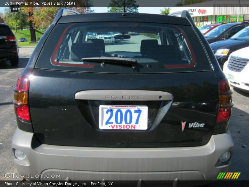 Abyss Black / Slate 2007 Pontiac Vibe
