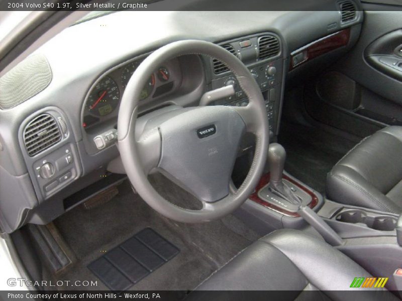  2004 S40 1.9T Graphite Interior