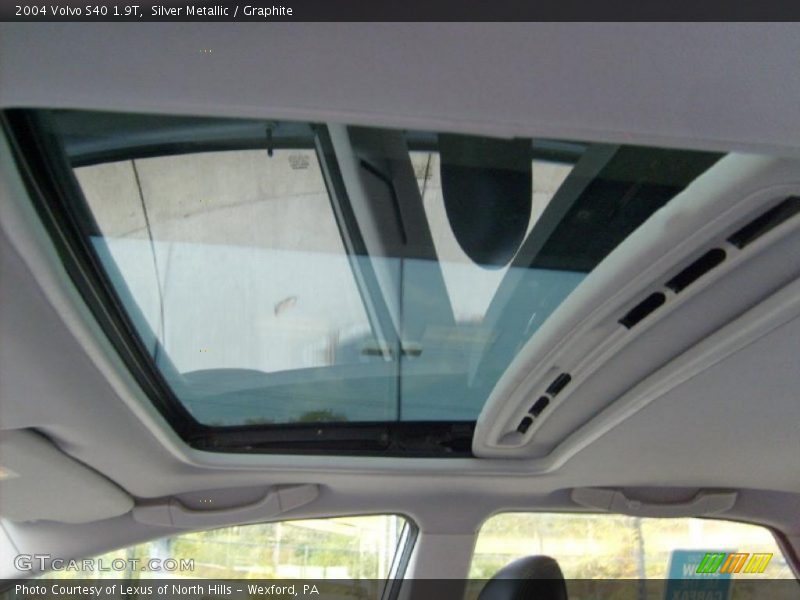 Silver Metallic / Graphite 2004 Volvo S40 1.9T