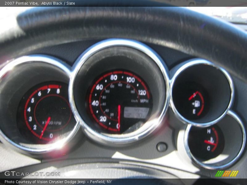 Abyss Black / Slate 2007 Pontiac Vibe