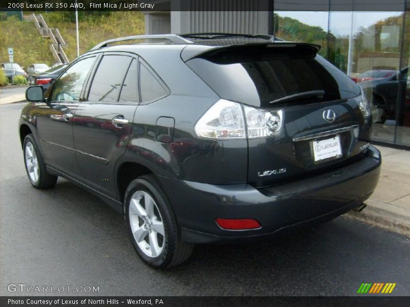 Flint Mica / Light Gray 2008 Lexus RX 350 AWD