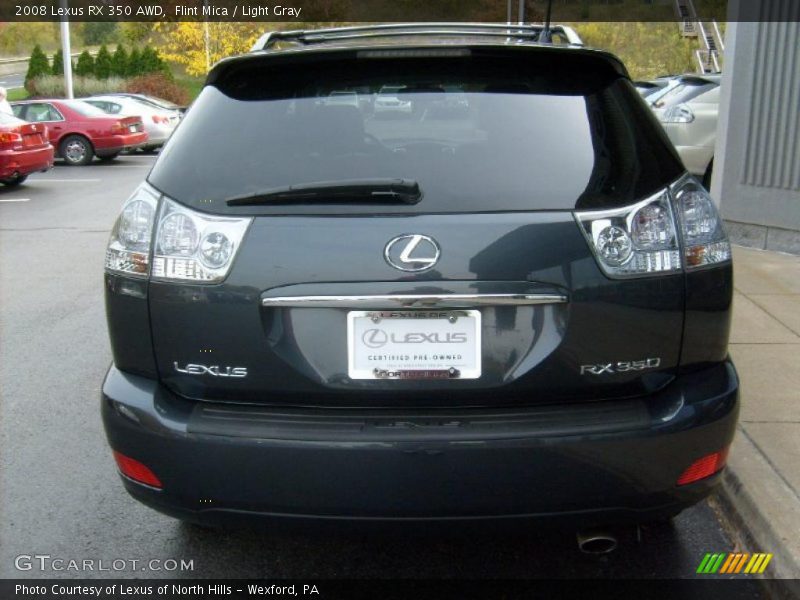Flint Mica / Light Gray 2008 Lexus RX 350 AWD