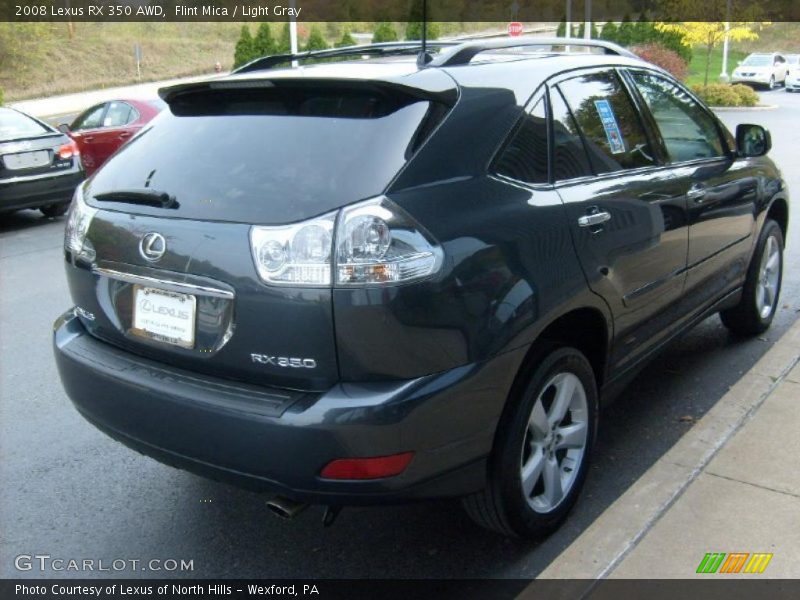 Flint Mica / Light Gray 2008 Lexus RX 350 AWD
