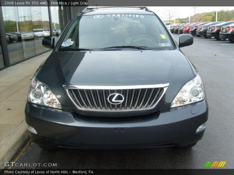 Flint Mica / Light Gray 2008 Lexus RX 350 AWD