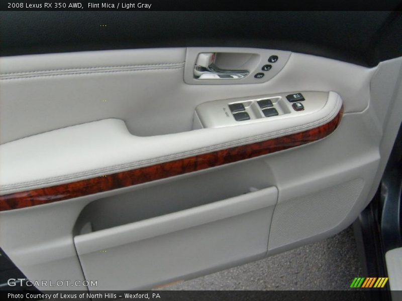 Flint Mica / Light Gray 2008 Lexus RX 350 AWD