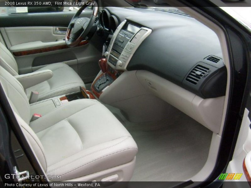 Flint Mica / Light Gray 2008 Lexus RX 350 AWD
