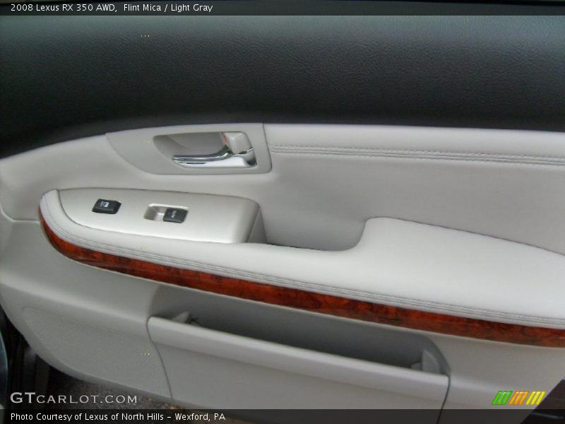 Flint Mica / Light Gray 2008 Lexus RX 350 AWD