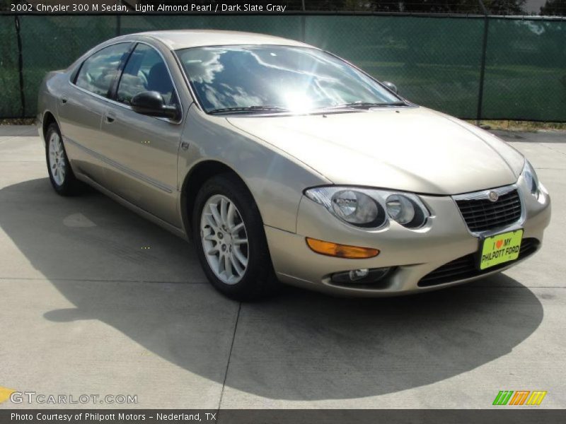 Light Almond Pearl / Dark Slate Gray 2002 Chrysler 300 M Sedan